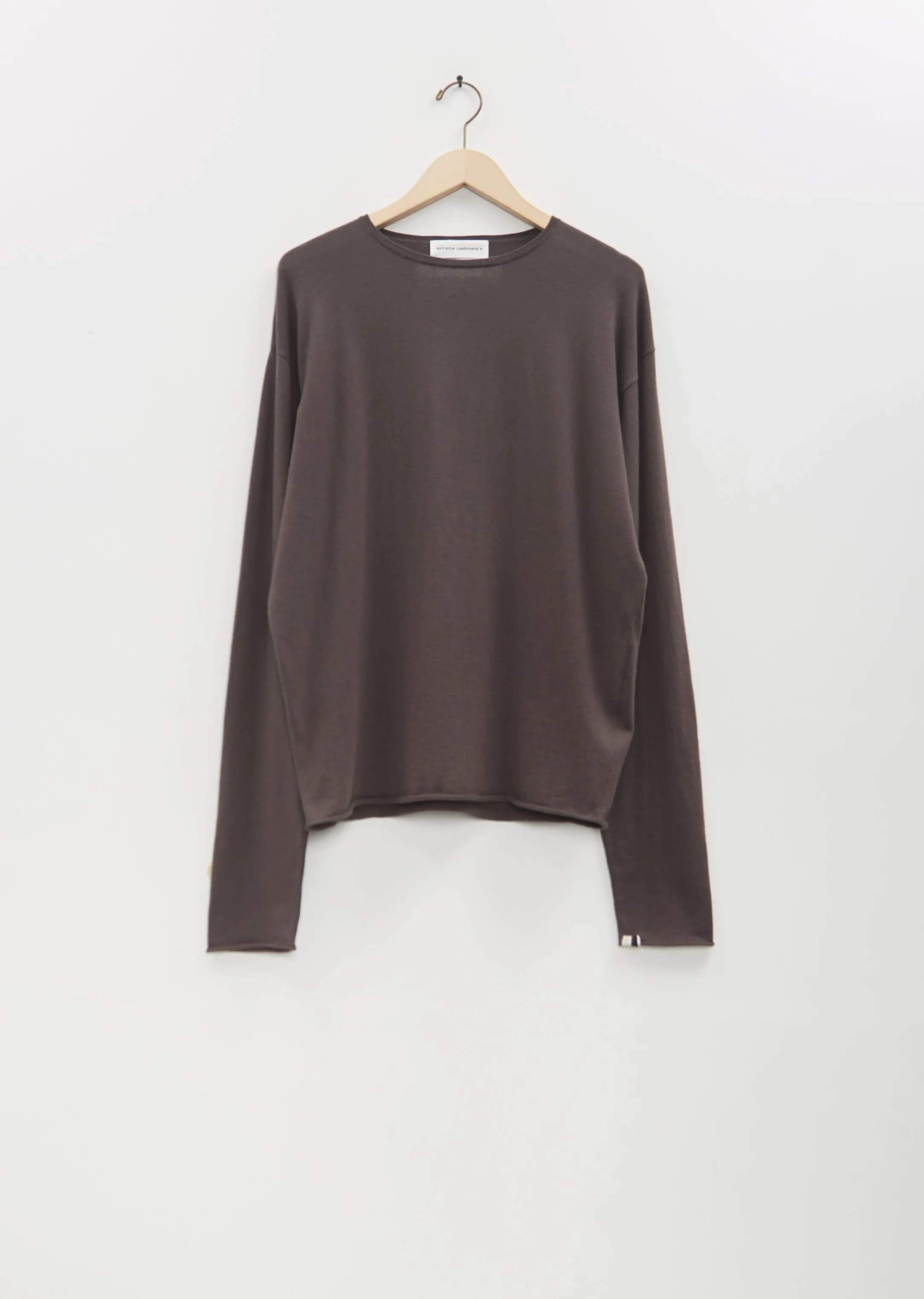 n°347 Aries Cotton Cashmere Sweater  — Mud