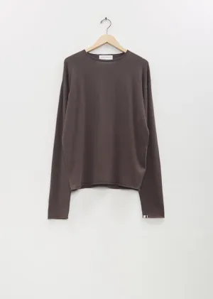 n°347 Aries Cotton Cashmere Sweater  — Mud