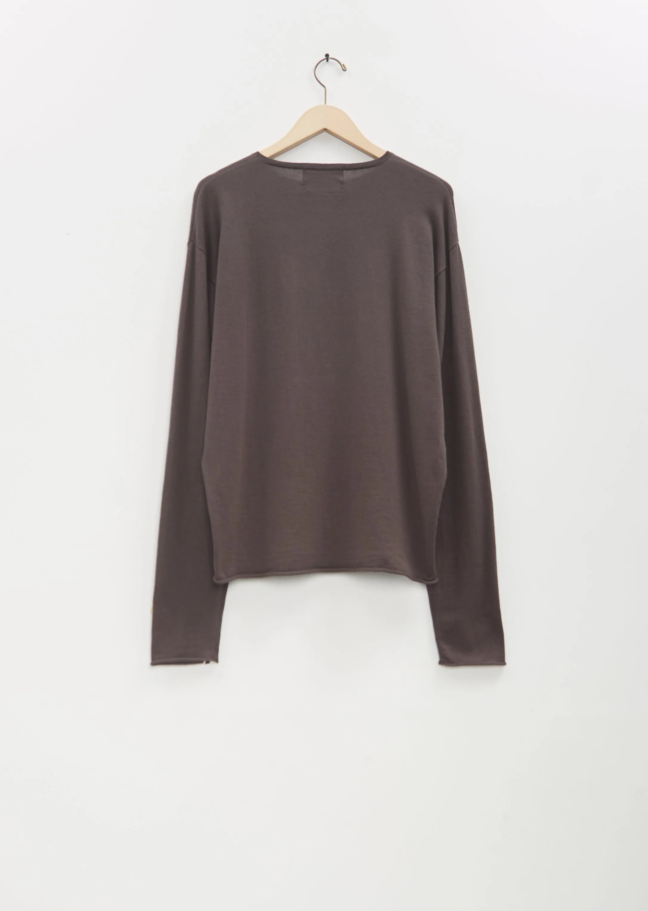 n°347 Aries Cotton Cashmere Sweater  — Mud