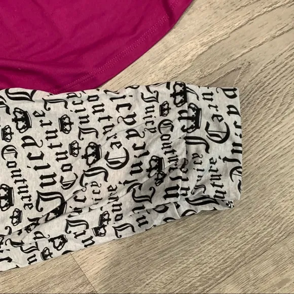 *NWT Juicy Couture Purple Pajama Loungewear Set Jogger Style Pants