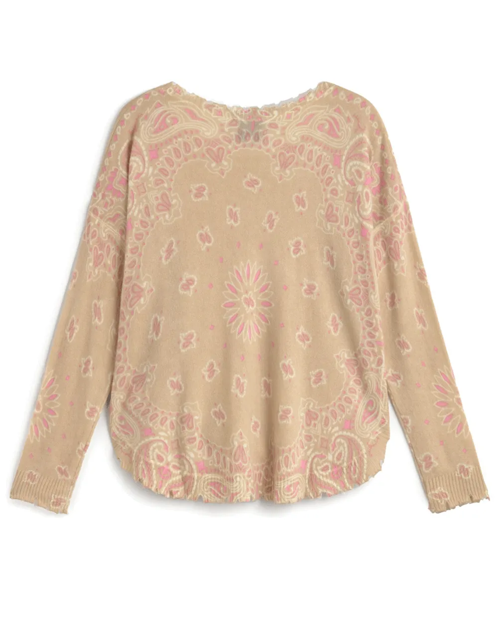 Organic Rose Mela Bandana Bico Sweater
