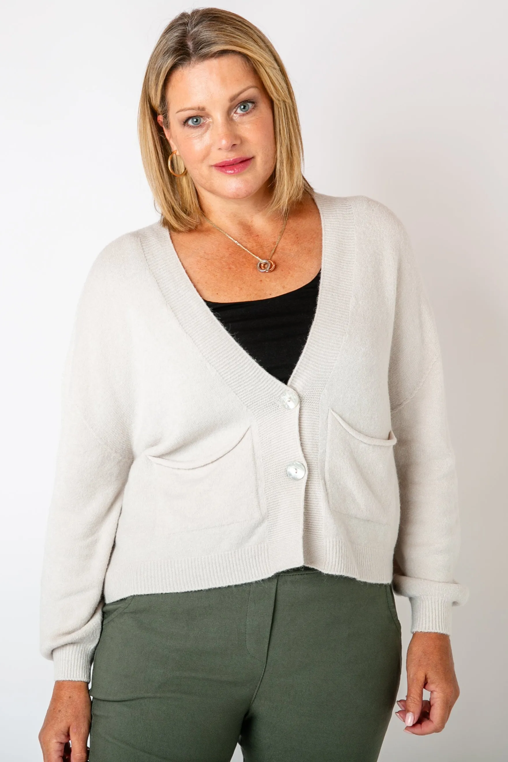 Pearl Button Cardigan