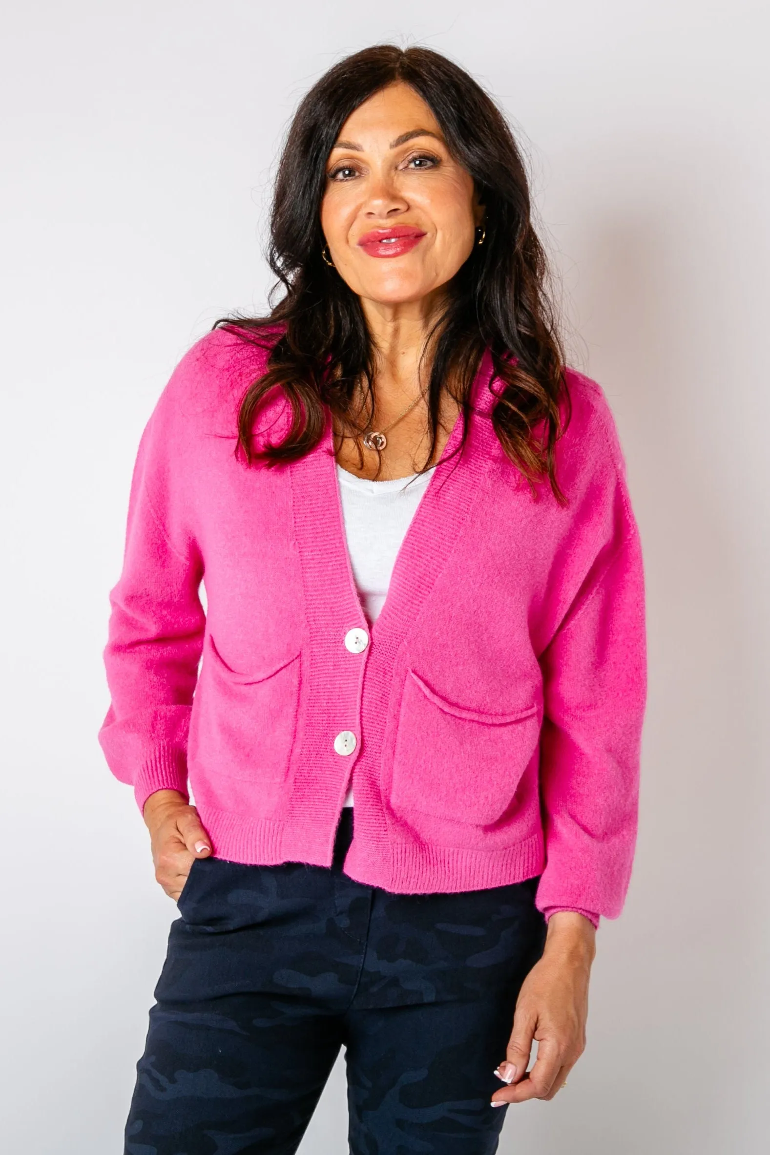 Pearl Button Cardigan