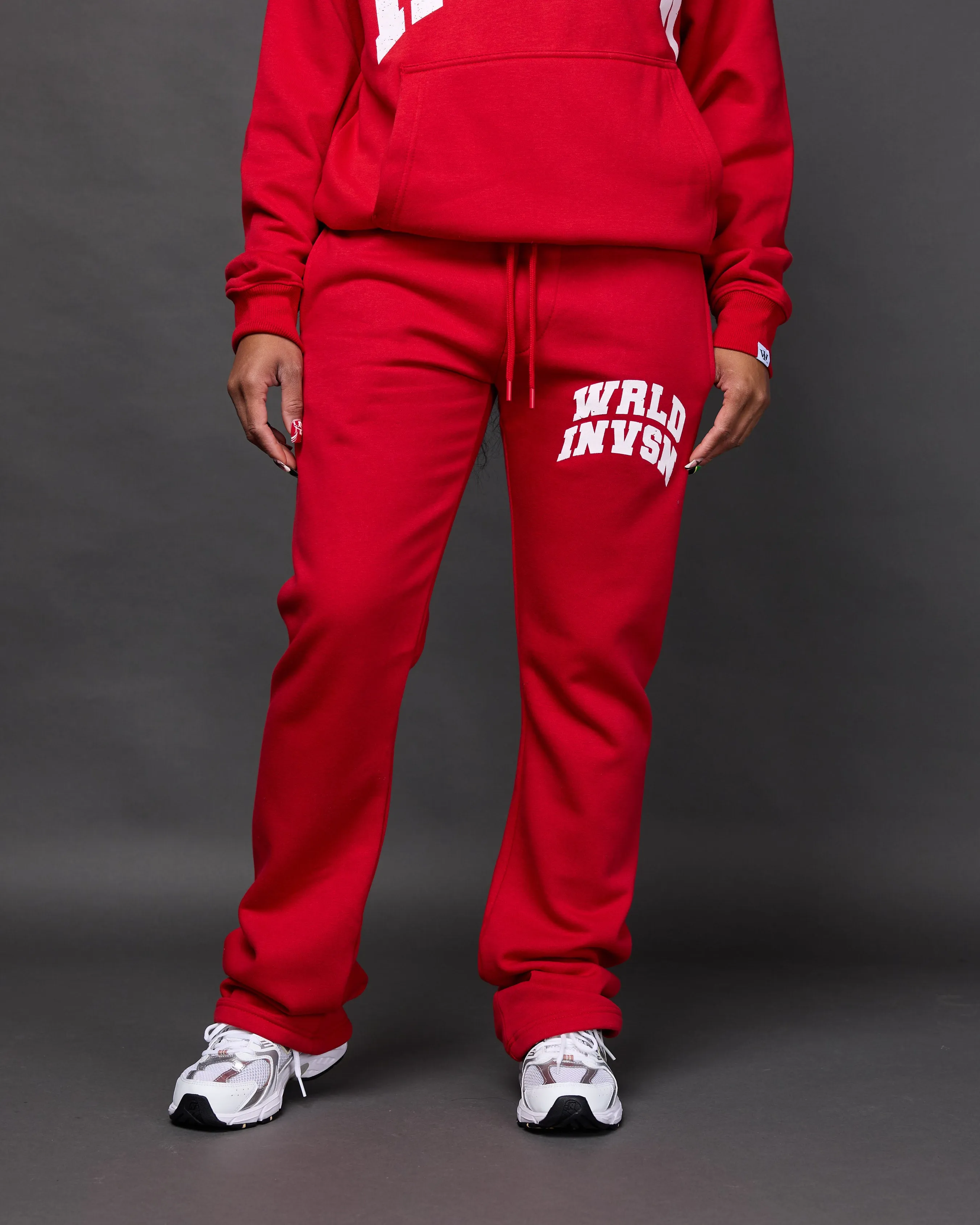"Member" Flare Stacked Set (Red)