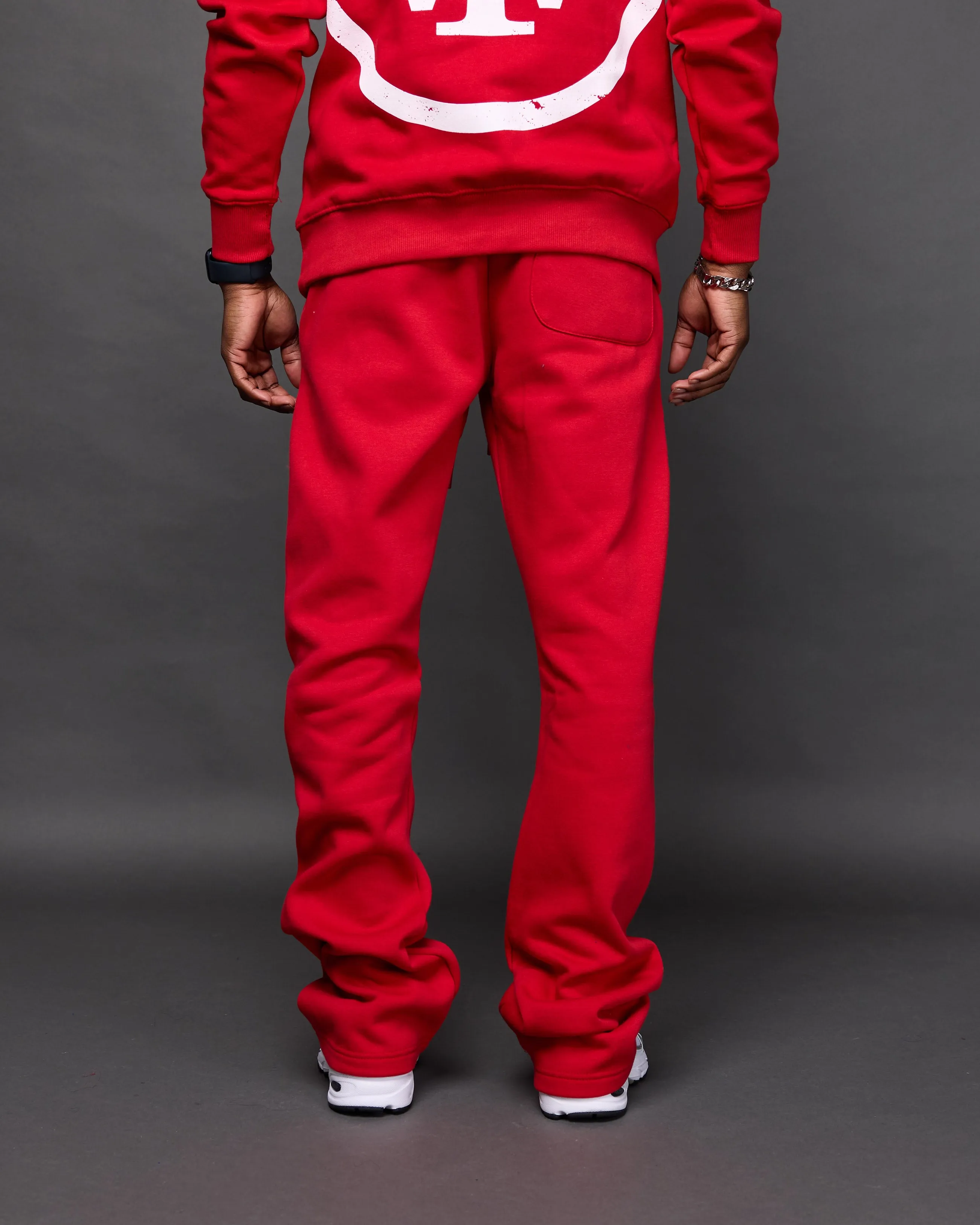 "Member" Flare Stacked Set (Red)