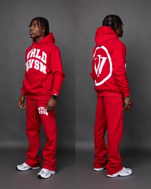 "Member" Flare Stacked Set (Red)