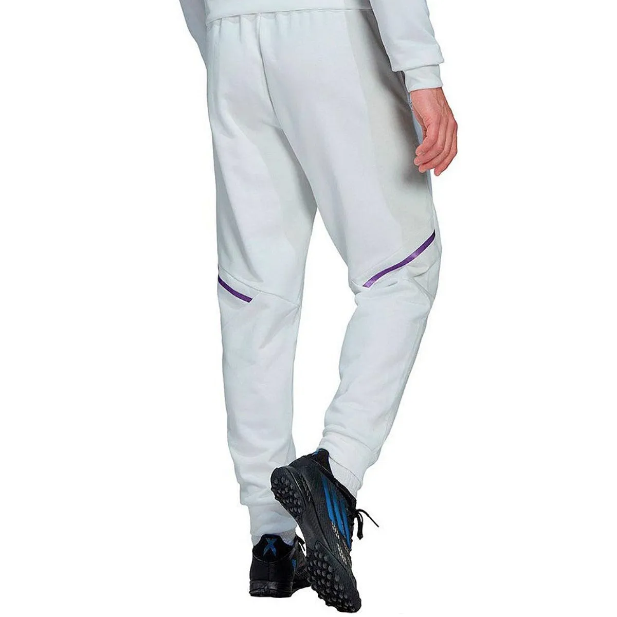 Real Madrid black/white training sweat Soccer tracksuit 2022/23 - Adidas