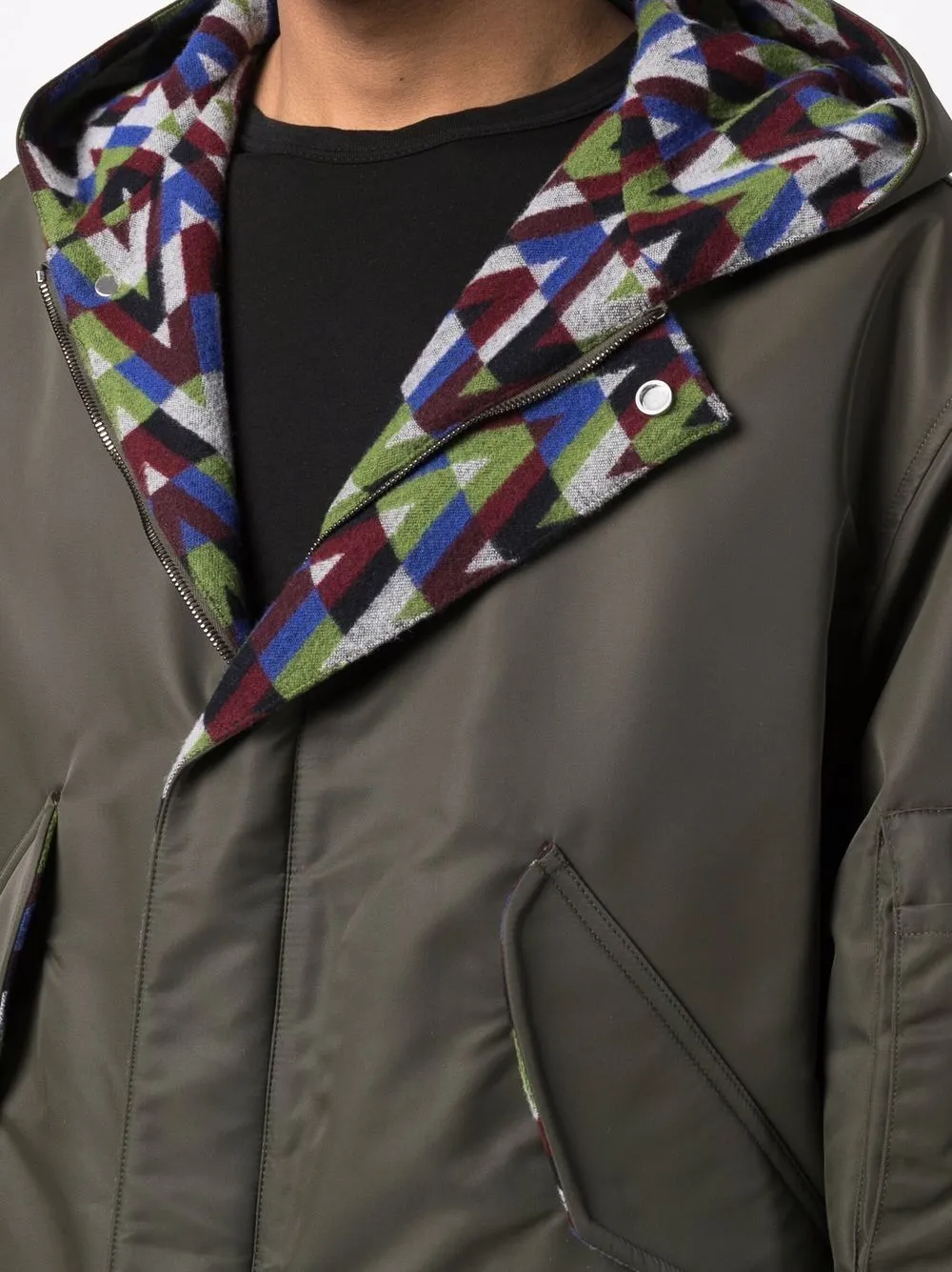 Reversible parka