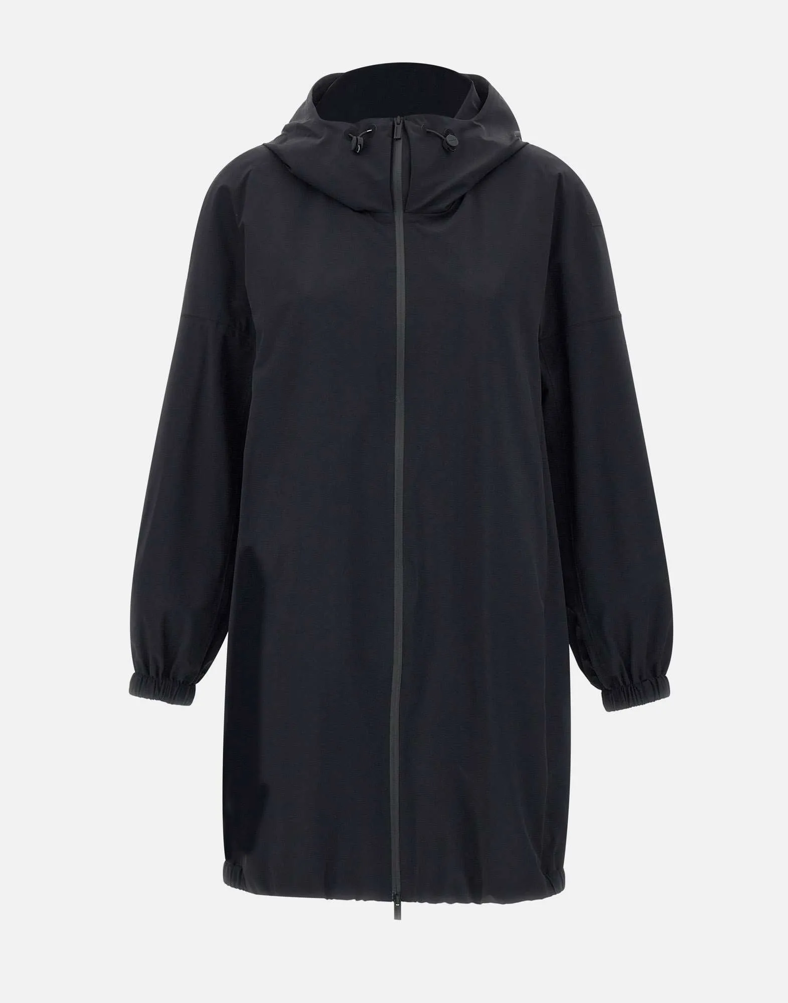 Rrd svart överdimensionerad verktyg parka