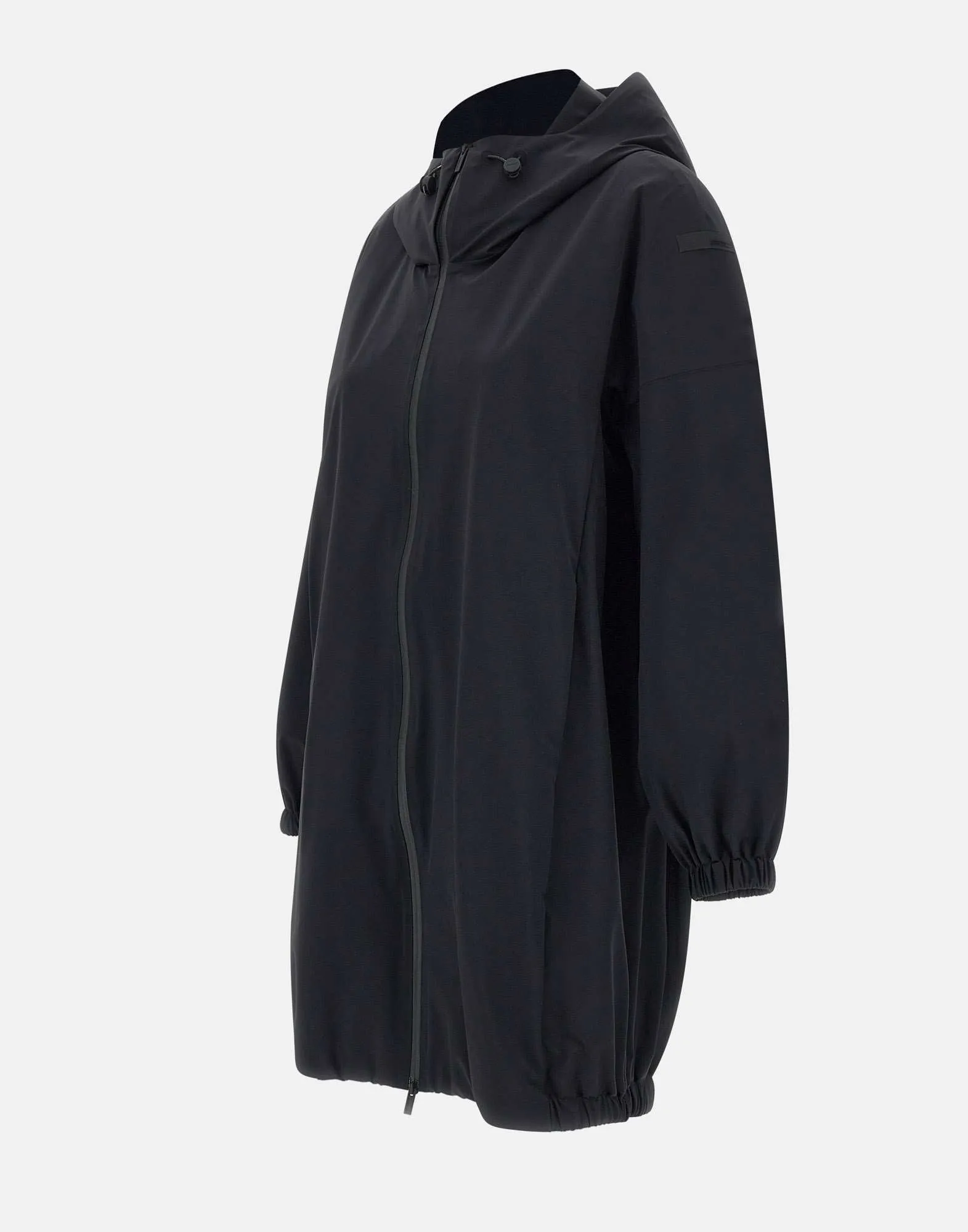 Rrd svart överdimensionerad verktyg parka