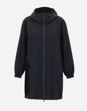 Rrd svart överdimensionerad verktyg parka
