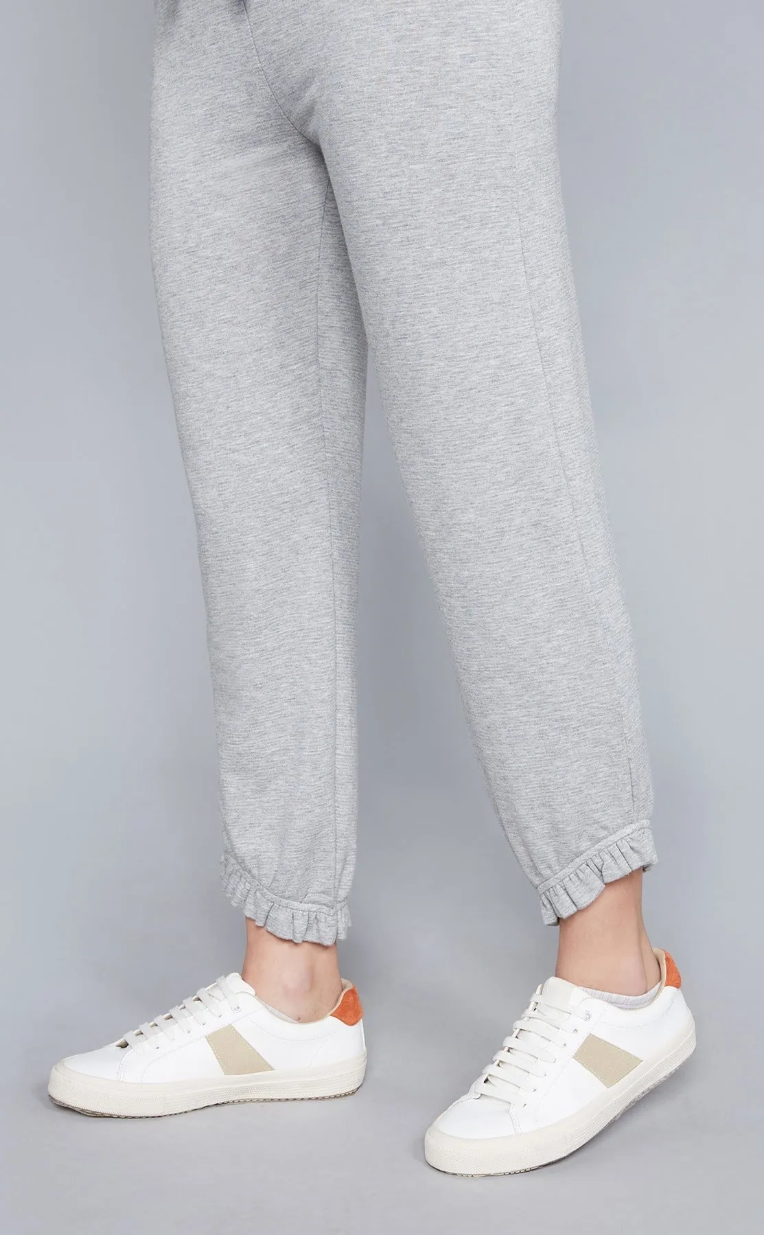 Ruffle Tie Jogger