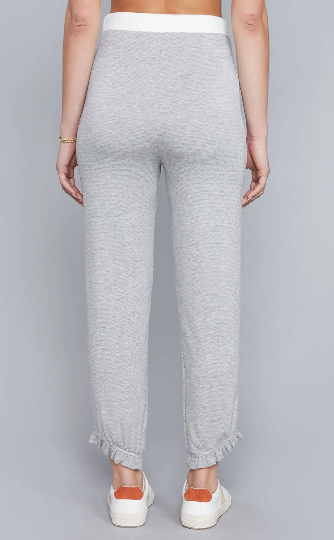 Ruffle Tie Jogger