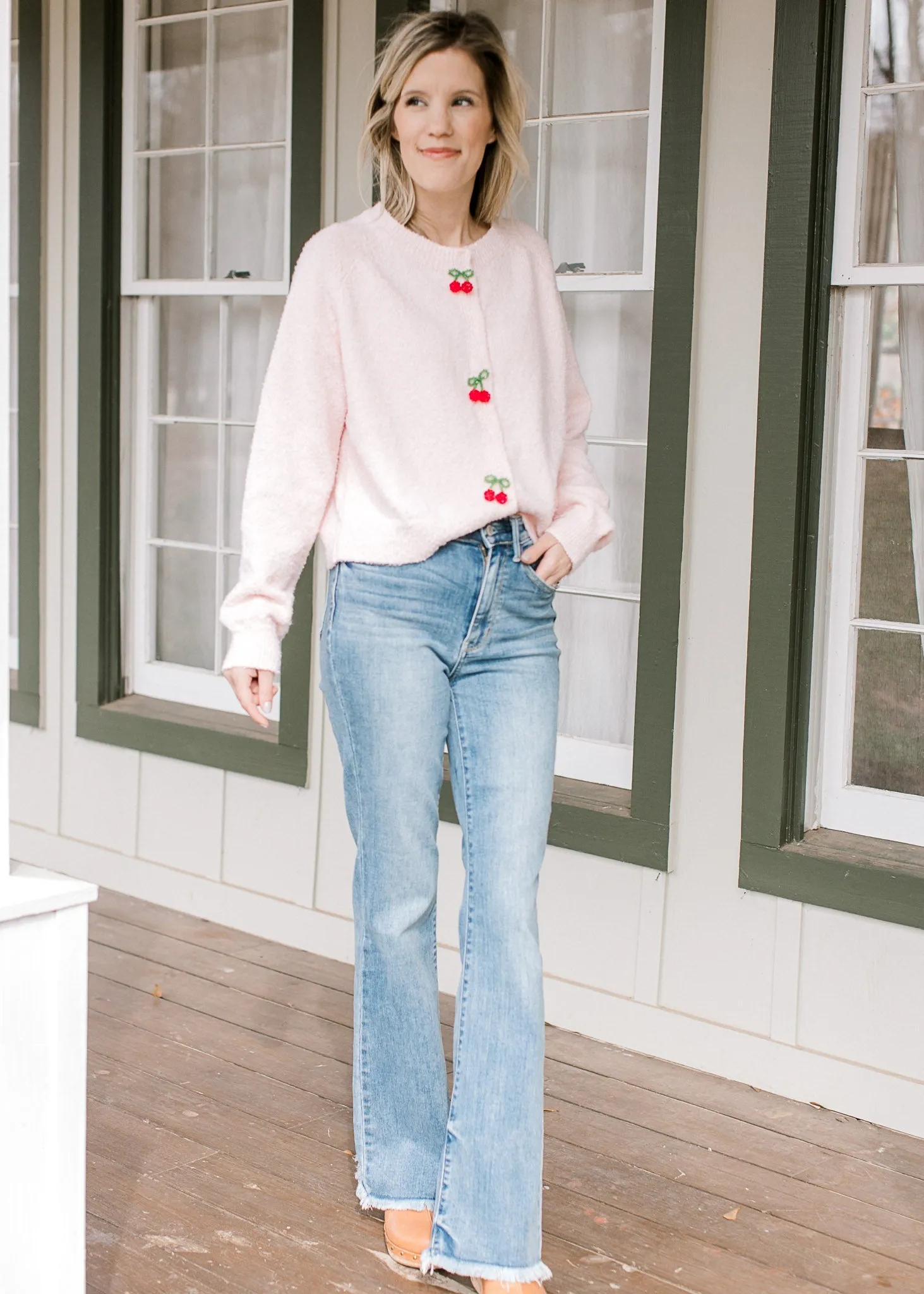 Shes Cherry Cute Sweater