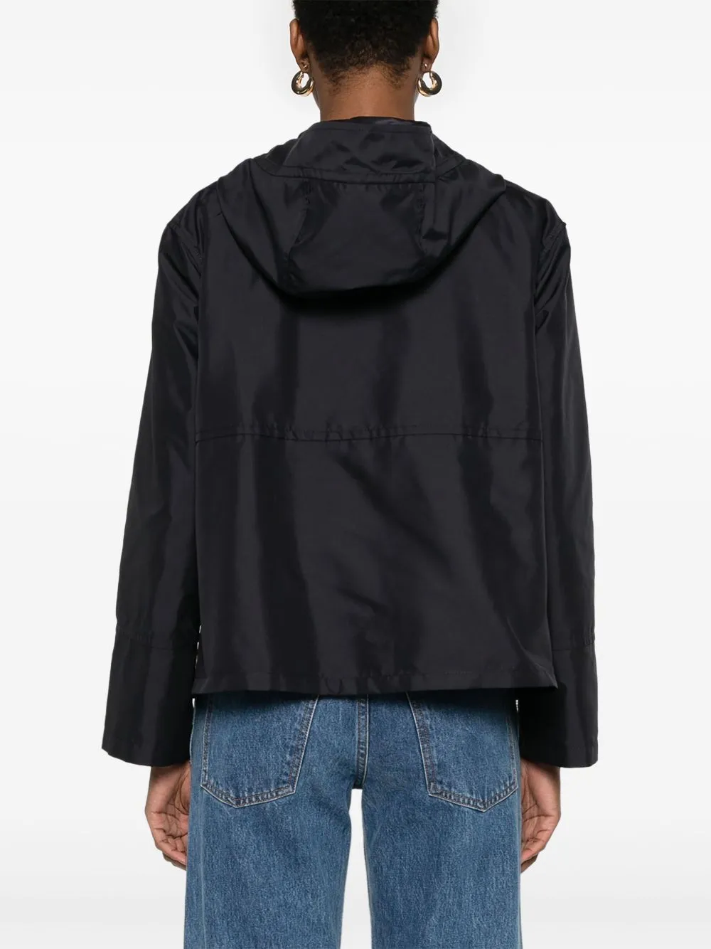 Short parka coat