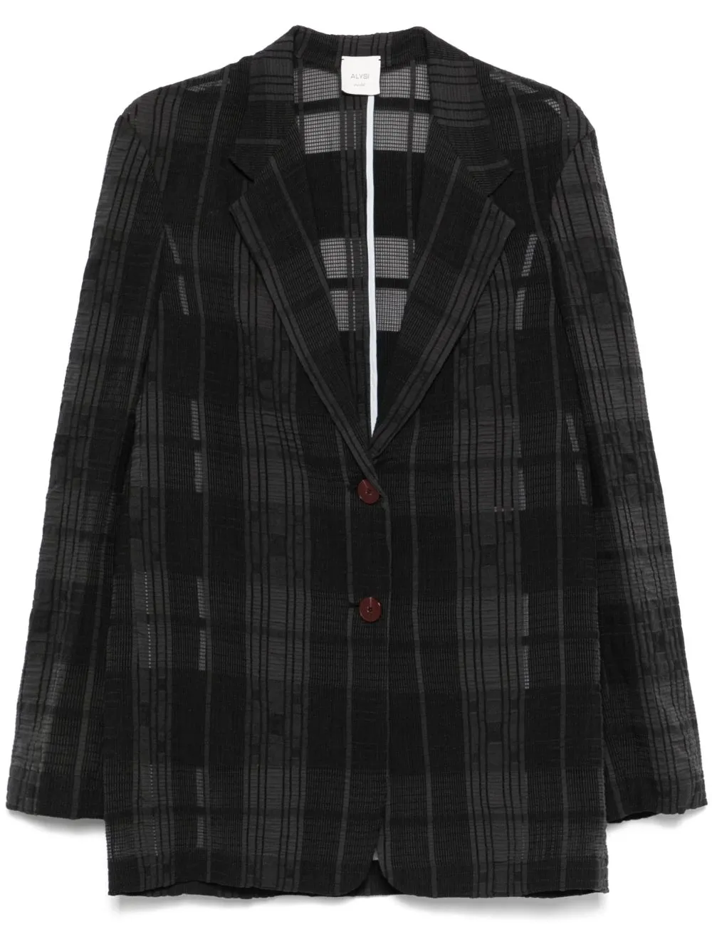 Single-breasted blazer jacket