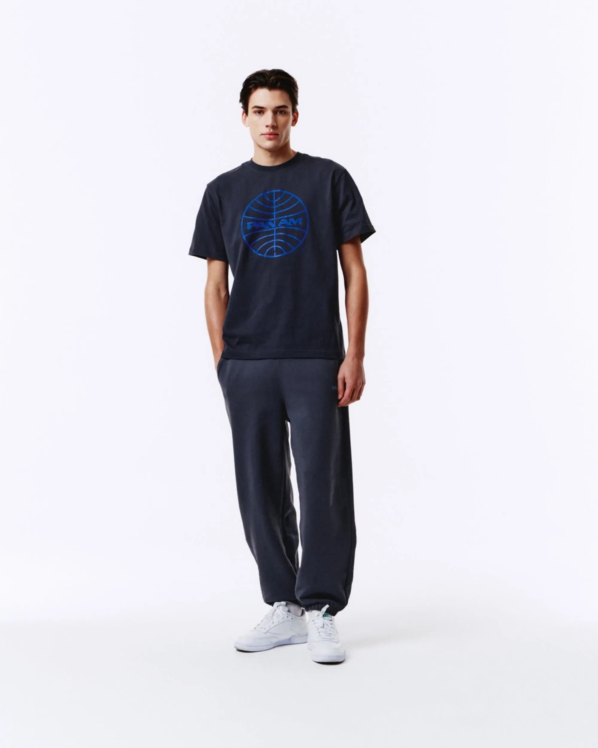 SMALL LETTER SWEAT JOGGER_CHARCOAL