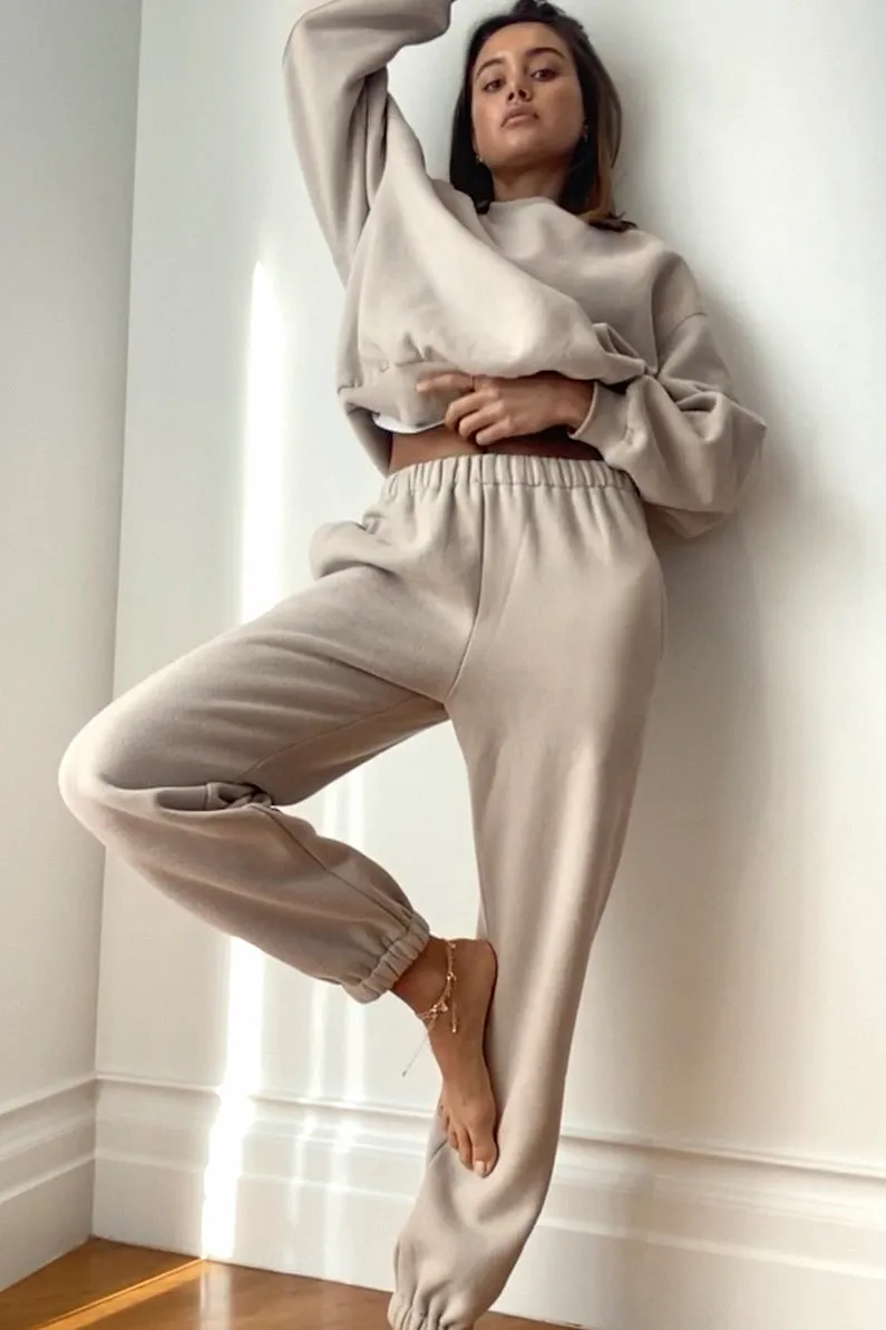 Sojo Sweat Pants - Tan