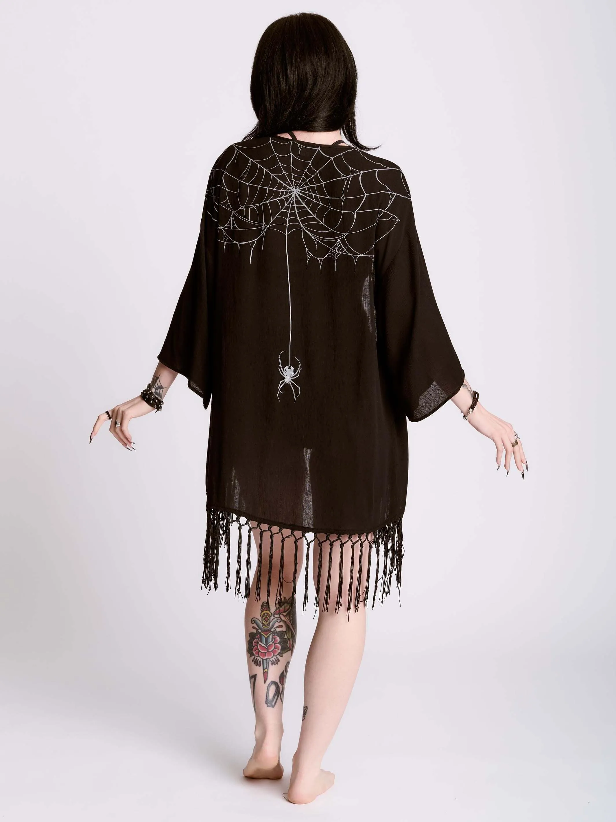 Spiderweb Kimono