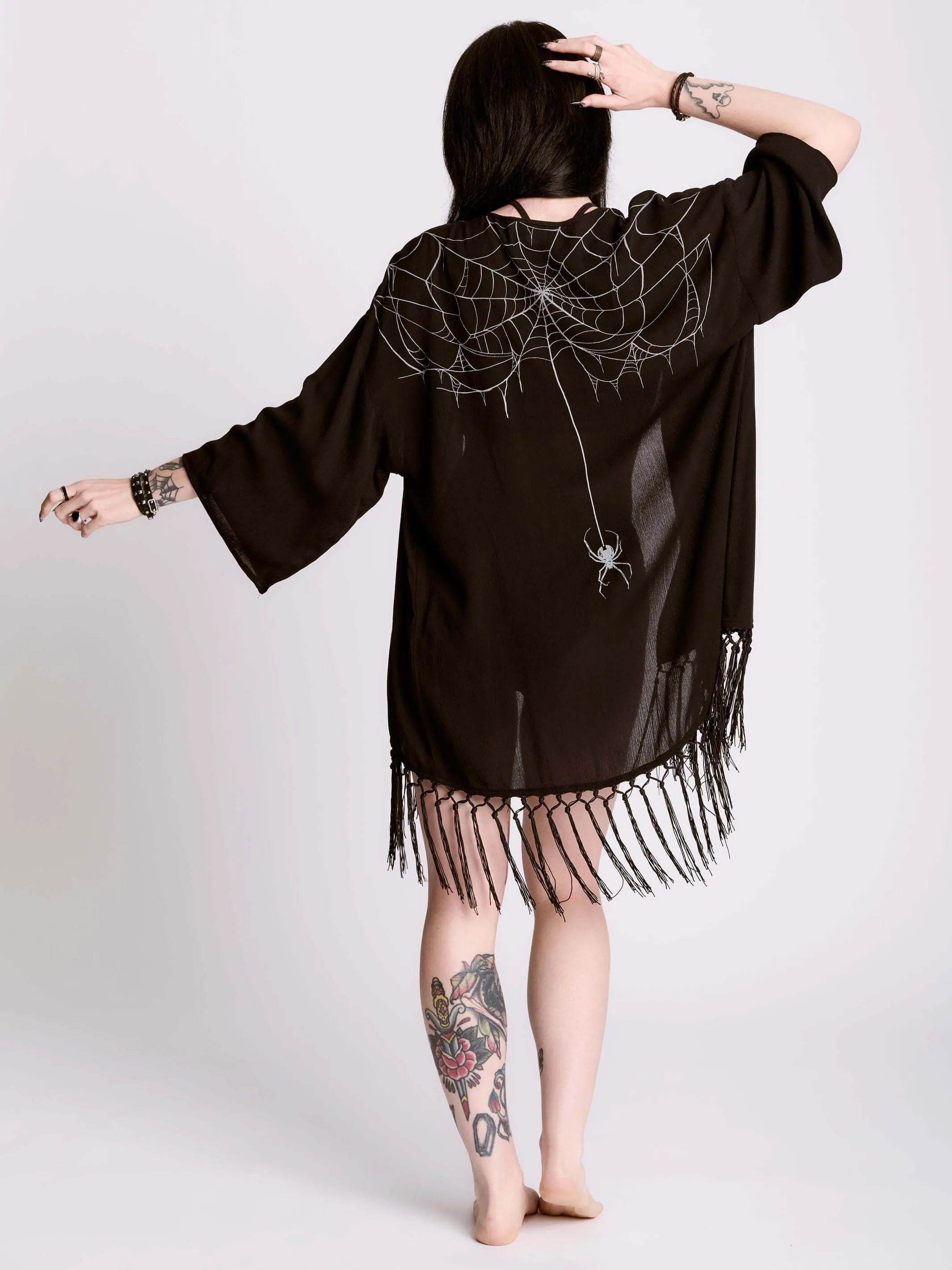 Spiderweb Kimono