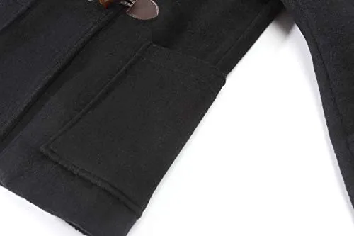 SSLR Boys' Thermal Wool Coat