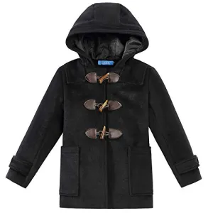 SSLR Boys' Thermal Wool Coat