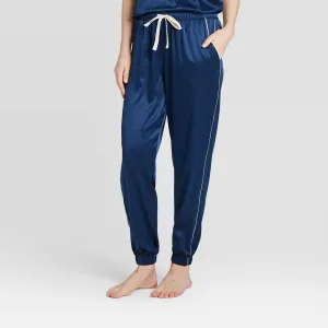 Stars Above Women's Satin Jogger Pajama Pants 78265404