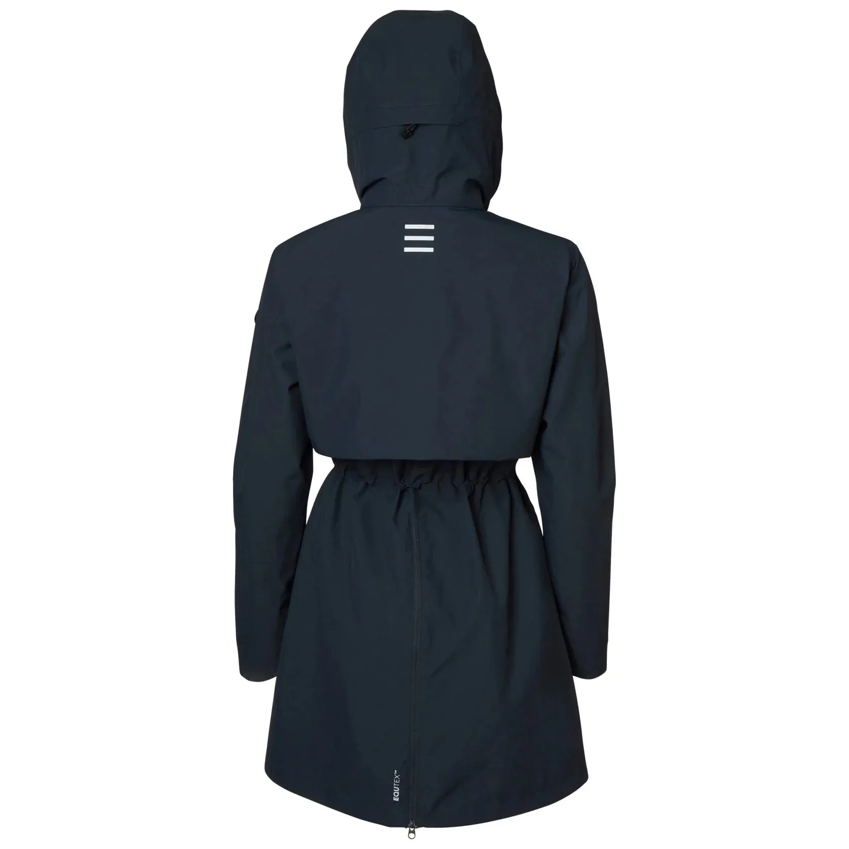 Stierna Cloud Ladies Navy Waterproof Riding Rain Parka Coat