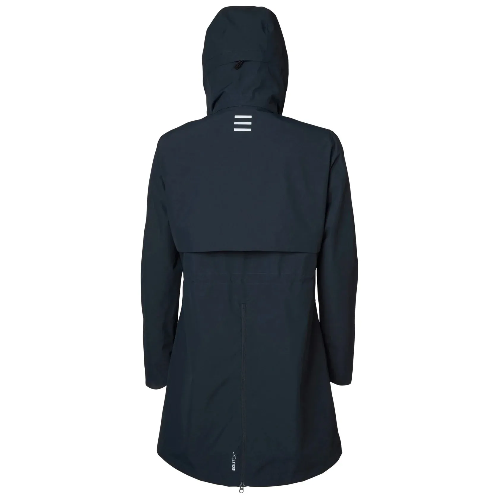 Stierna Cloud Ladies Navy Waterproof Riding Rain Parka Coat