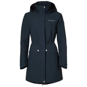 Stierna Cloud Ladies Navy Waterproof Riding Rain Parka Coat