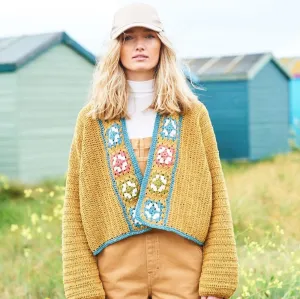 Stylecraft | ReCreate DK | Crochet Pattern 9966 | Granny Motif Cardigan