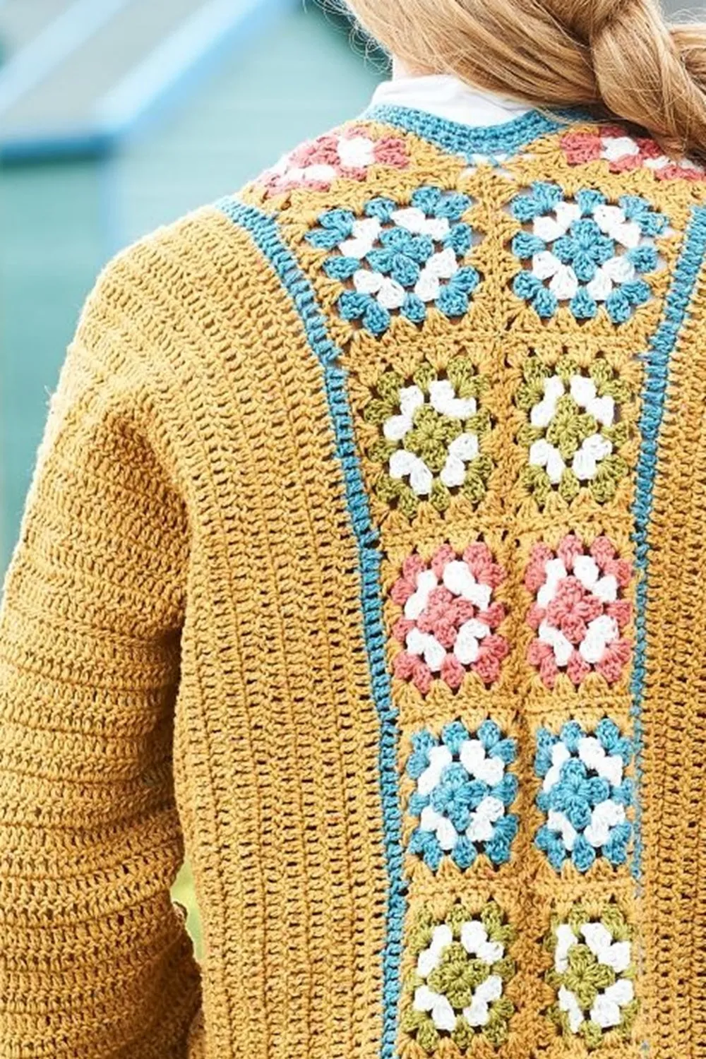 Stylecraft | ReCreate DK | Crochet Pattern 9966 | Granny Motif Cardigan