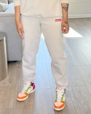 Supermom Cream Sweat Pants