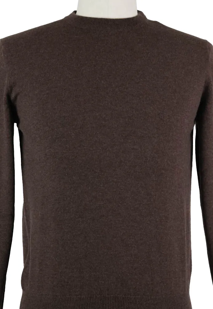 Svevo Parma Brown Cashmere Sweater - Size: Small US / 48 EU