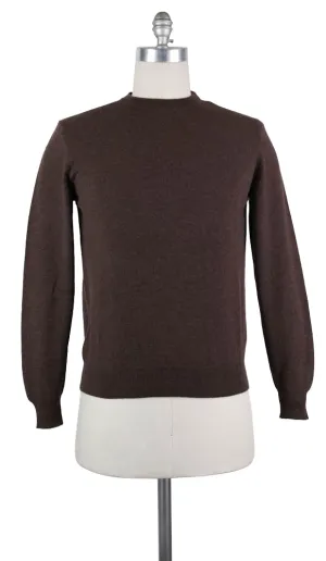Svevo Parma Brown Cashmere Sweater - Size: Small US / 48 EU