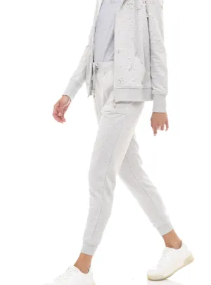 Sweat Pants With Pocket Burn Out