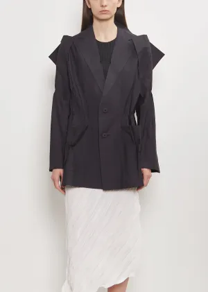 Technical Cotton Pressed Jacket