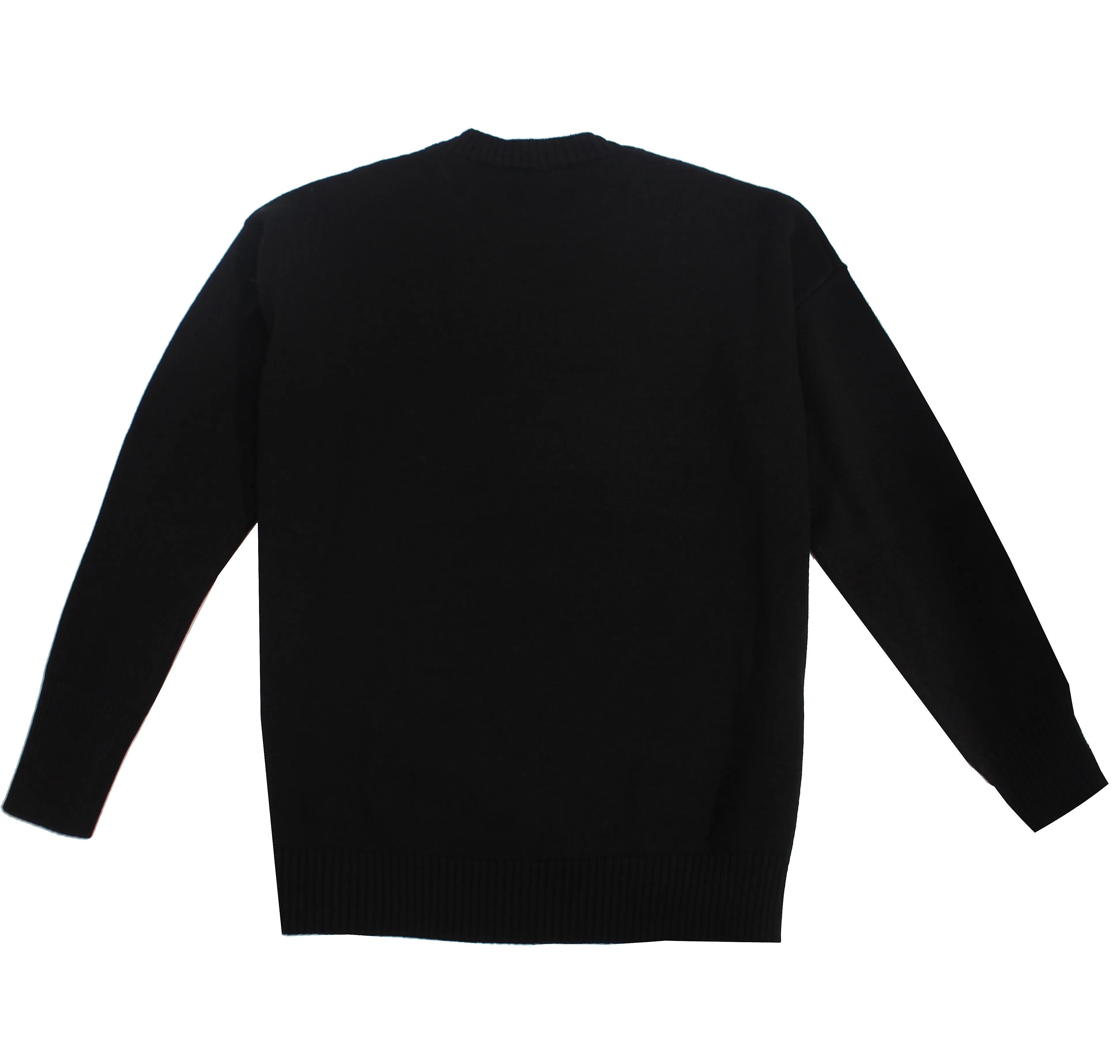 Tiger Knit Sweater - Black