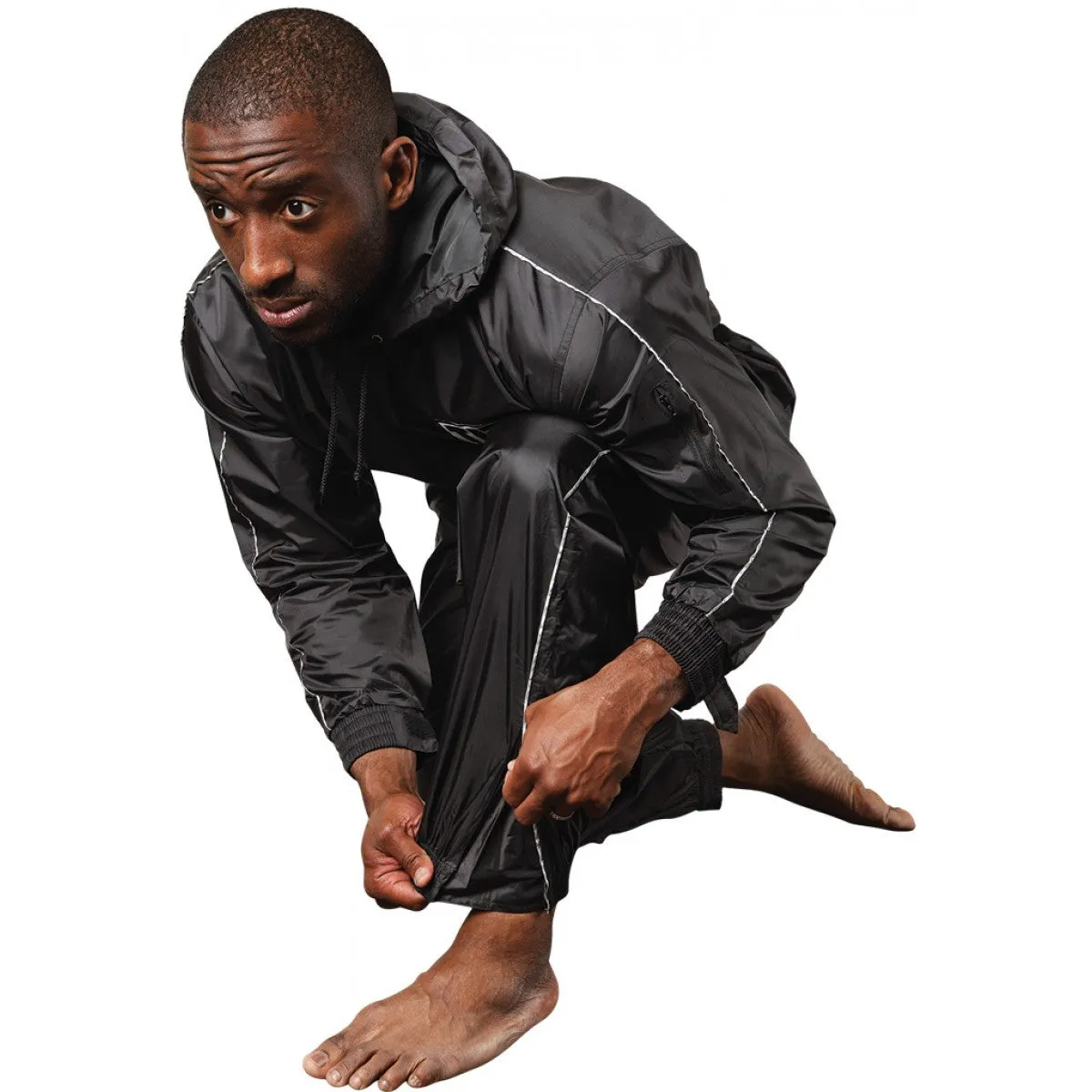 Title Boxing Sweat Sauna Suit With Hood