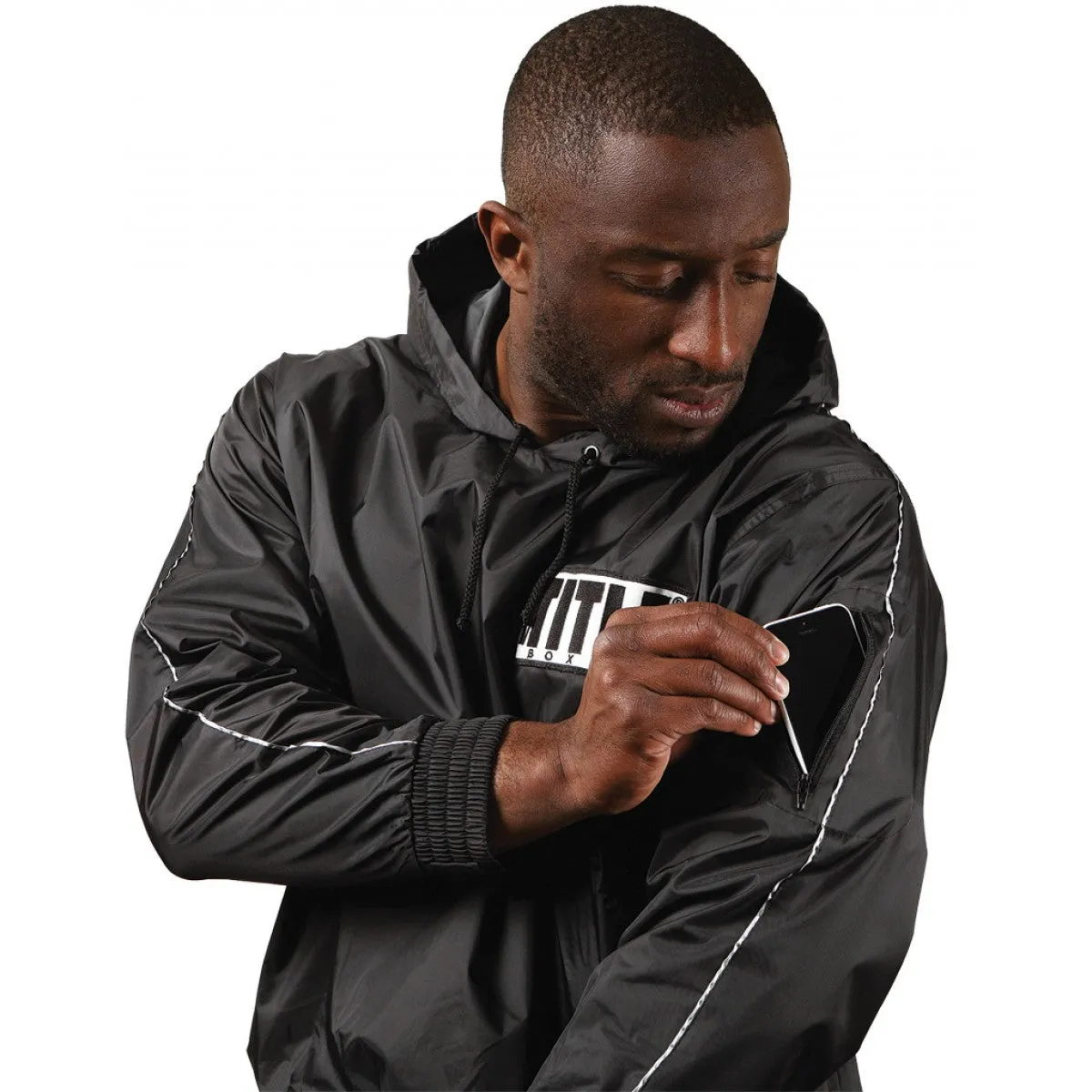 Title Boxing Sweat Sauna Suit With Hood