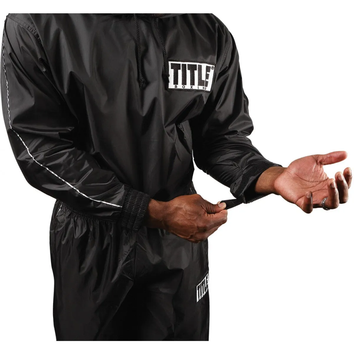 Title Boxing Sweat Sauna Suit With Hood
