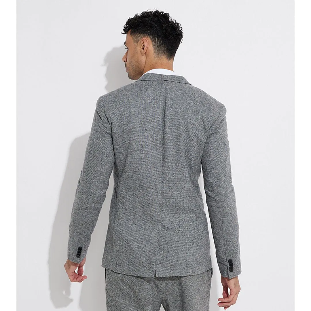 Two Tone Flannel Bla/ Pta/ Xl