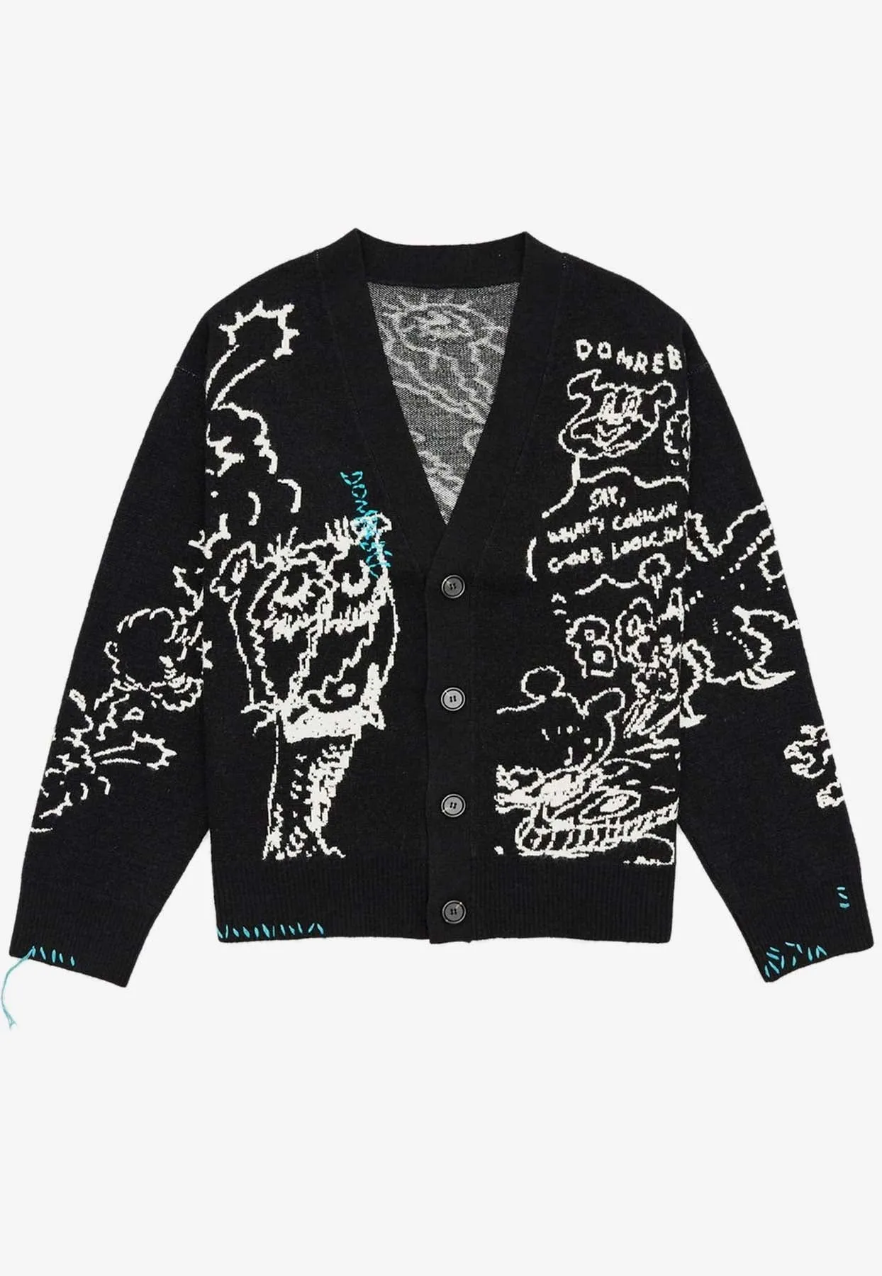 Utopia Jacquard Knit Cardigan