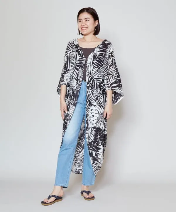 UV Protection Botanical Kimono