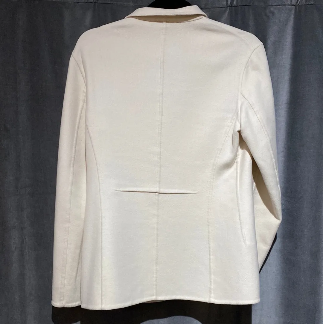 Vintage: Jil Sander Ivory Cashere Collared Blazer