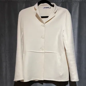 Vintage: Jil Sander Ivory Cashere Collared Blazer