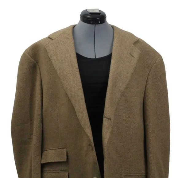 Vintage Polo By Ralph Lauren Brown Blazer Size 12 (L)