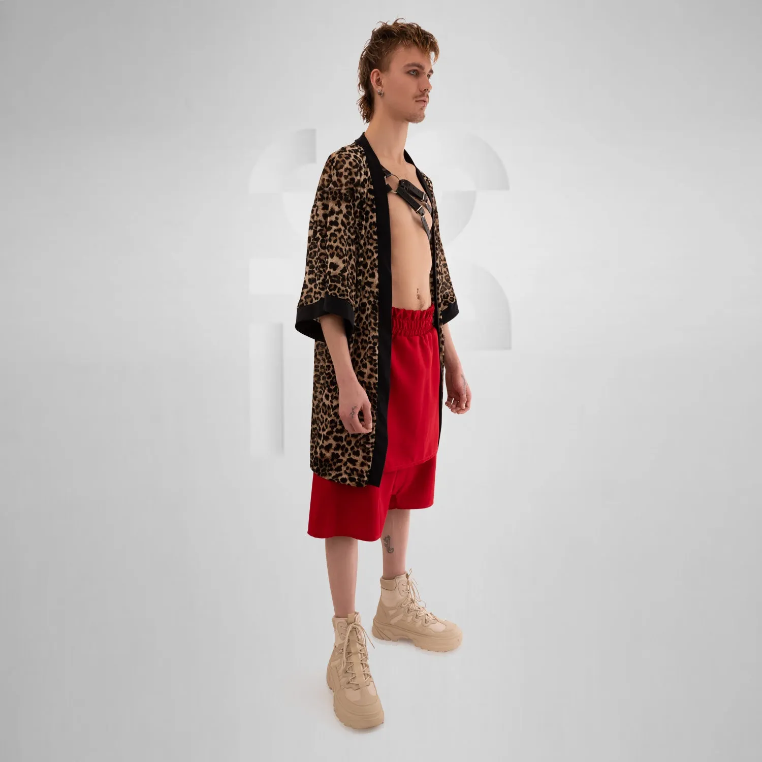 Wild Leopard Print Cardigan