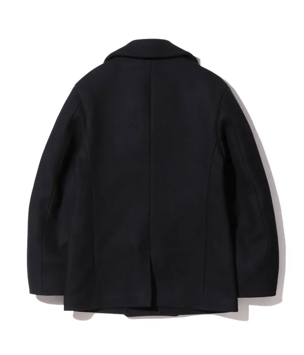 William Gibson Collection Pea Coat - Black