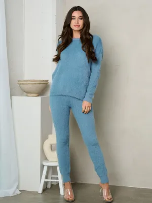 WOMEN'S FUZZY JOGGER PANTS